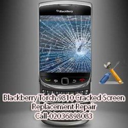 Blackberry Torch 9810 Cracked Screen Replacement Repair